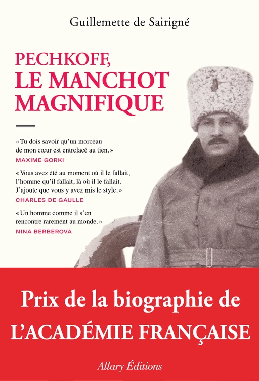 Pechkoff, le manchot magnifique - Guillemette de Sairigne - Allary éditions