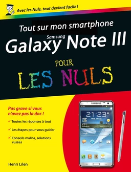 Tout sur mon smartphone Galaxy Note 3 Pour les Nuls