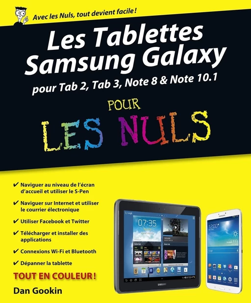 Les Tablettes Samsung Galaxy Pour les Nuls - Dan GOOKIN - edi8