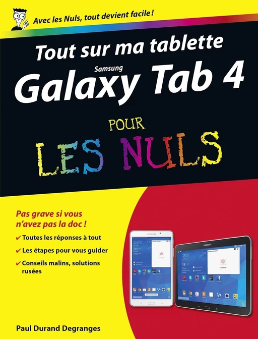 Tout sur ma tablette Samsung Galaxy Tab 4 Pour les Nuls - Paul Durand Degranges - edi8