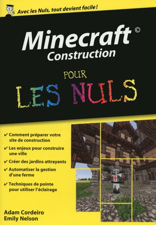 Minecraft Construction Poche Pour les Nuls - Adam Cordeiro, Emily Nelson - edi8