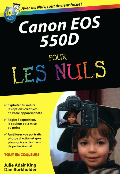 Canon EOS 550D Poche pour les Nuls - Julie Adair King - edi8