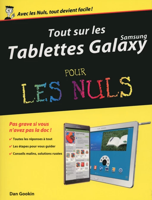 Tout sur les tablettes Samsung Galaxy pour les Nuls - Dan GOOKIN - edi8