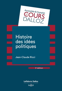 Histoire des idées politiques 5ed