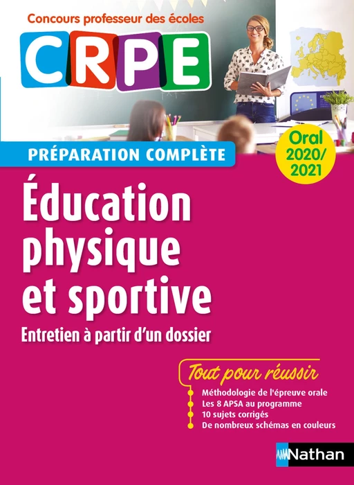 Education physique et sportive - Oral 2020 - Préparation complète (CRPE) - (EFL3) - 2020 - Alain Saint-Jalmes - Nathan