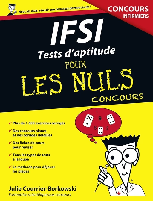 IFSI Tests d'aptitude Pour les Nuls Concours - Julie Courrier-Borkowski, Laurence Brunel - edi8