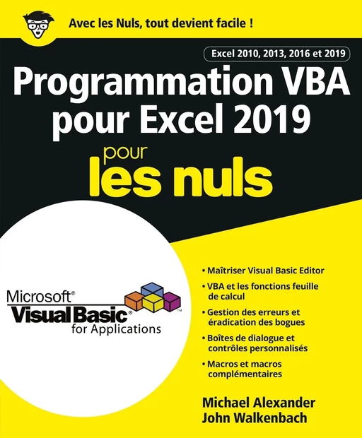 Programmation VBA pour Excel 2019 Pour les Nuls - John Walkenbach, Michael Alexander - edi8