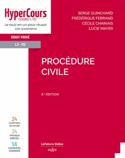 Procédure civile 8ème Edition