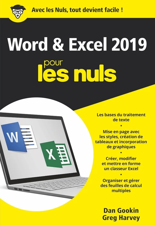 Word et Excel 2019 pour les Nuls, poche, 2e édition - Greg Harvey, Dan GOOKIN - edi8