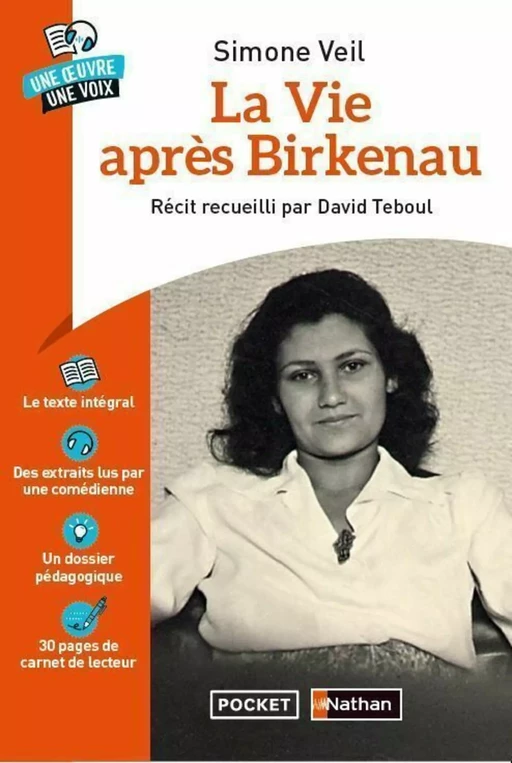 La Vie après Birkenau - Simone Veil, David Teboul - Univers Poche