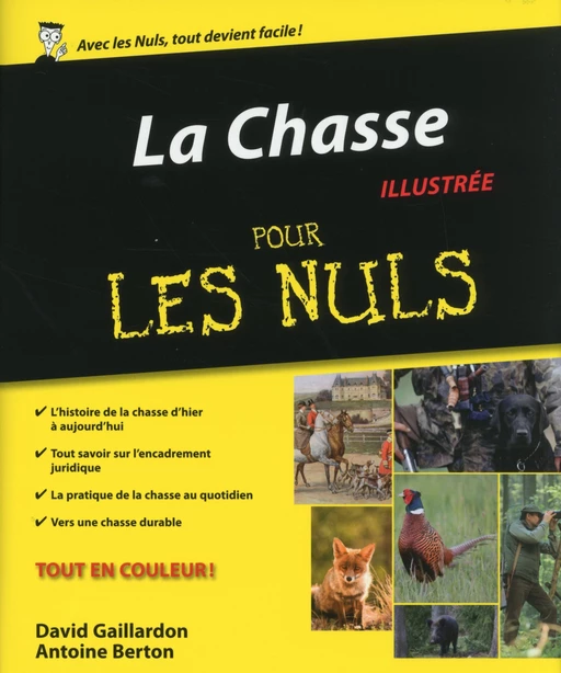 La Chasse Pour les Nuls - David Gaillardon, Antoine Berton - edi8