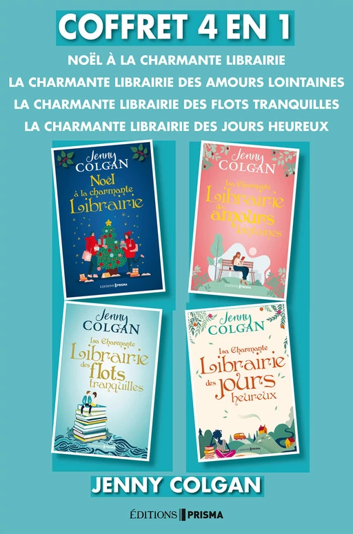 Coffret Jenny Colgan - 4 en 1 - La Charmante Librairie - Jenny Colgan - Editions Prisma