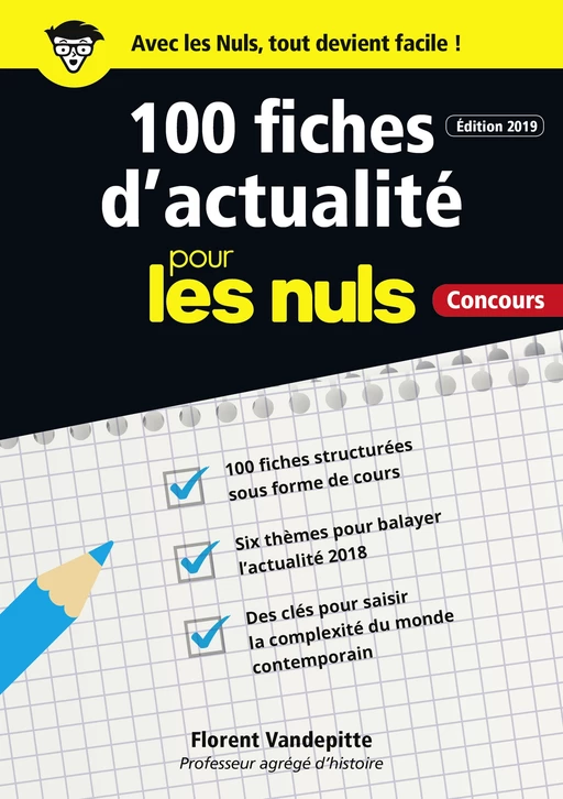 100 fiches d'actualité pour les Nuls - Florent VANDEPITTE - edi8