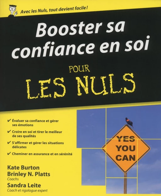 Booster sa confiance en soi Pour les Nuls -  Collectif, Brinley N. Platts, Sandra Leite - edi8