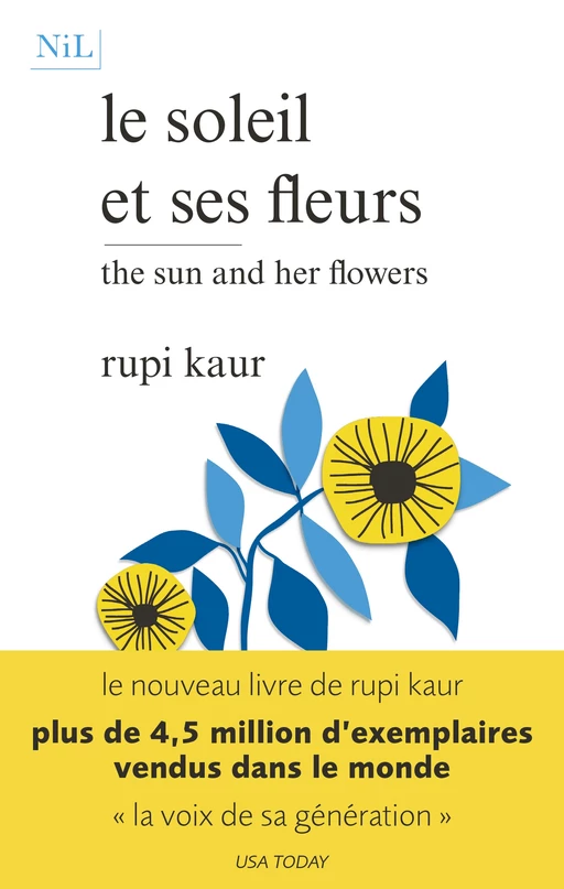 le soleil et ses fleurs - Rupi Kaur - Groupe Robert Laffont