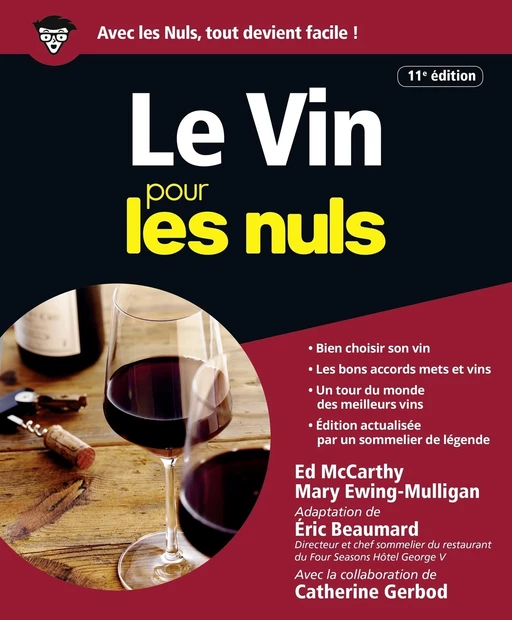 Le Vin pour les Nuls - 11e édition - Éric BEAUMARD, Catherine Gerbod - edi8