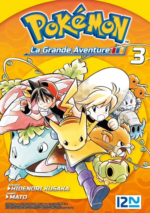 Pokémon - La Grande Aventure - tome 3 - Hidenori Kusaka - Univers Poche