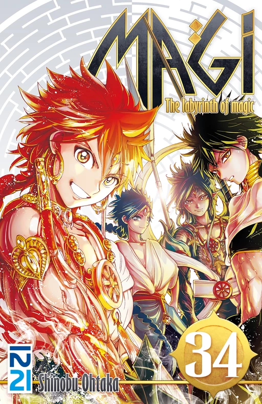 Magi - The Labyrinth of Magic - tome 34 - Shinobu Ohtaka - Univers Poche