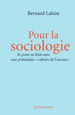 Pour la sociologie