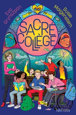 Sacré Collège - Une rentrée en 6e qui s'annonce... divine - Roman jeunesse humour, dès 10 ans