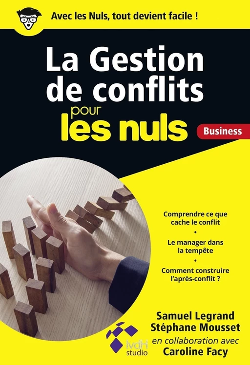 La Gestion de conflits pour les Nuls Business - Samuel Legrand, Stéphane Mousset - edi8