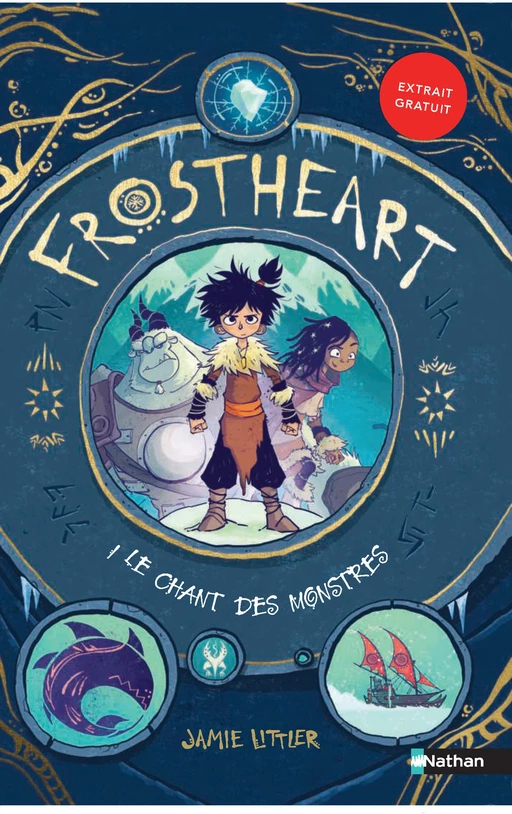 Frostheart - Le chant des monstres - Tome 1 - roman dès 9 ans - Jamie Littler - Nathan