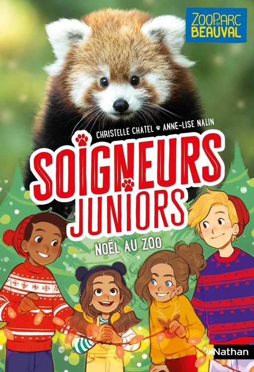 Soigneurs juniors - Noël au Zoo - Tome 7 - Zoo Parc de Beauval - dès 8 ans - Christelle Chatel - Nathan