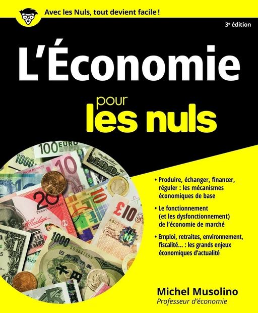 L'économie Pour les Nuls, 3ème édition - Michel Musolino - edi8