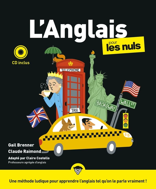 L'anglais pour les Nuls : Livre d'anglais pour les débutants, Leçons et exercices pour apprendre l'anglais simplement et pour maîtriser le vocabulaire anglais - Claire COSTELLO, Gail BRENNER - edi8