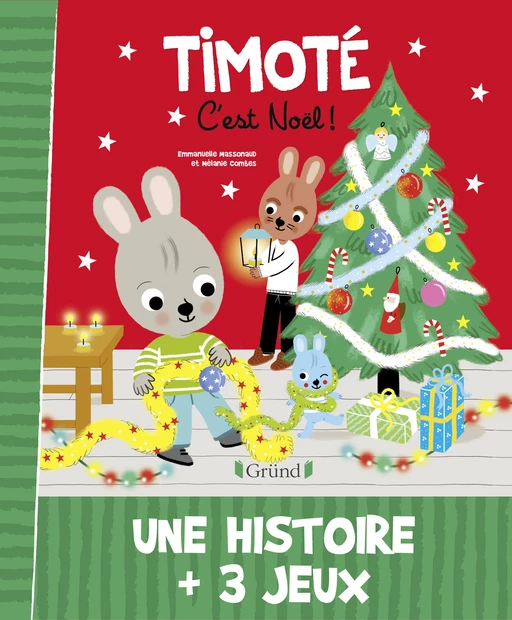 Timoté - C'est Noël ! - Emmanuelle Massonaud, Mélanie Combes - edi8