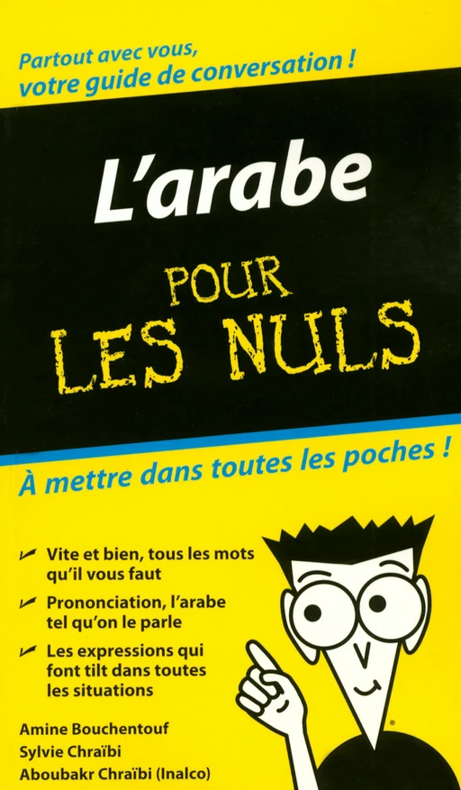 Arabe - Guide de conversation Pour les Nuls - Amine Bouchentouf, Sylvie Chraïbi - edi8