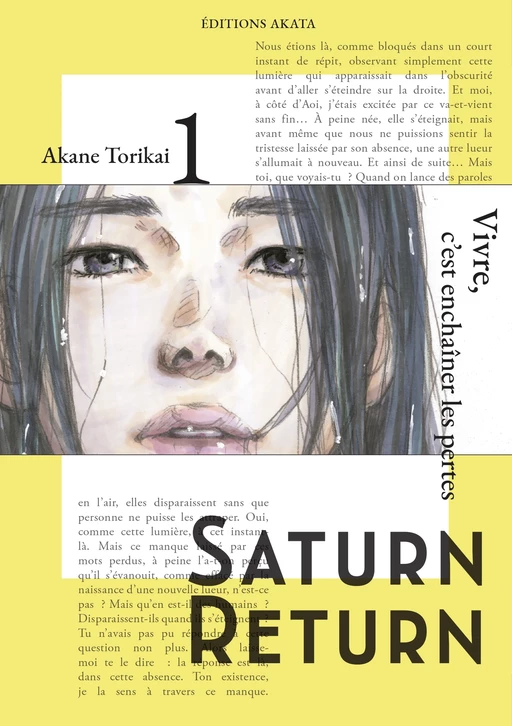 Saturn Return - Tome 1 (VF) - Akane Torikai - Akata