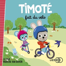 Timoté fait du vélo