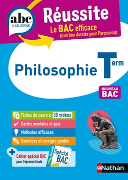 Philosophie Terminale - ABC Réussite - Bac 2025 - Enseignement commun Tle - Cours, Méthode, Exercices et Sujets corrigés + Cahier spécial Bac - EPUB