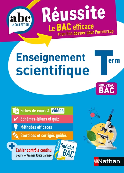 Enseignement scientifique Terminale - ABC Réussite - Bac 2025 - Enseignement commun Tle - Cours, Méthode, Exercices et Sujets corrigés - EPUB - Karine Marteau-Bazouni, Christian Camara, Claudine Gaston - Nathan