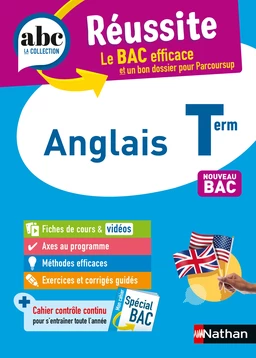 Anglais Terminale - ABC Réussite - Bac 2025 - Enseignement commun Tle - Cours, Méthode, Exercices et Sujets corrigés - EPUB