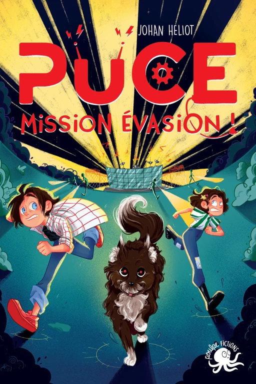 Puce, mission évasion – Lecture roman jeunesse humour chien robot – Dès 8 ans - Johan Heliot - edi8