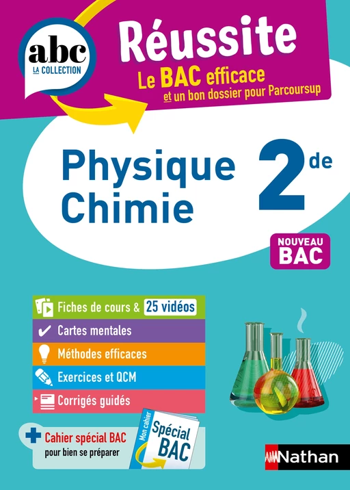 Physique-Chimie 2de - ABC Réussite - Programme de seconde 2024-2025 - Cours, Méthode, Exercices - EPUB - Sylviane Lafitte - Nathan