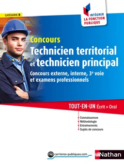 Concours Technicien territorial et Technicien principal - Intégrer la fonction publique - 2016