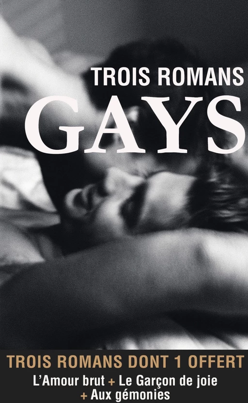 Trois romans gays - Éric Jourdan - Groupe CB