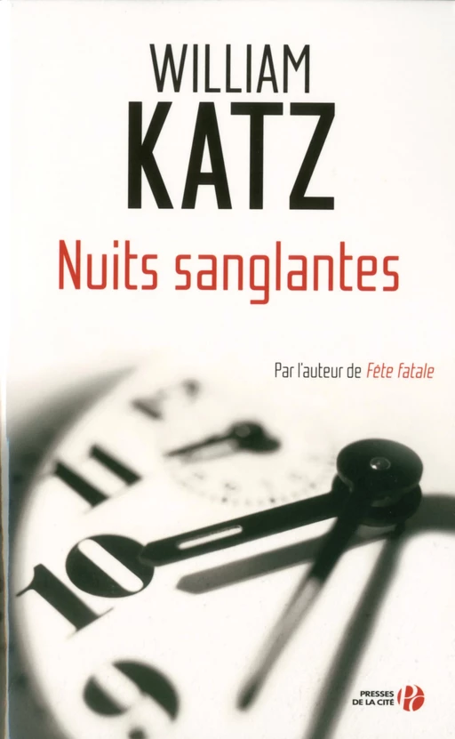 Nuits sanglantes - William Katz - Place des éditeurs