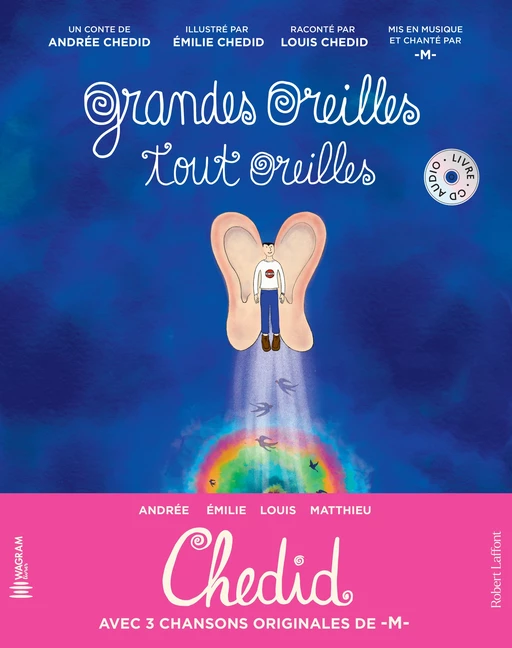 Grandes oreilles, tout oreilles - Andrée Chedid, Louis Chedid - Groupe Robert Laffont