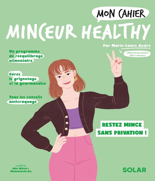 Mon cahier Minceur healthy - Marie-Laure André - edi8