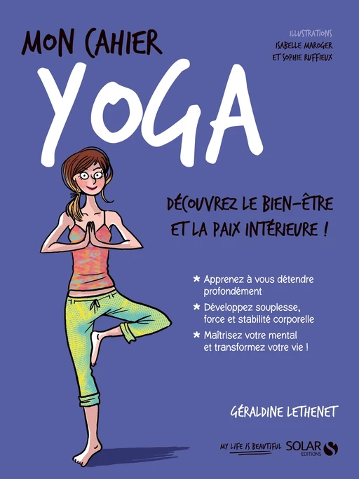 Mon cahier Yoga - Géraldine Lethenet - edi8