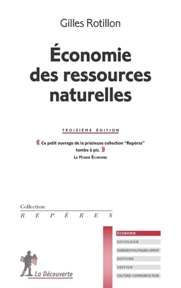 Économie des ressources naturelles