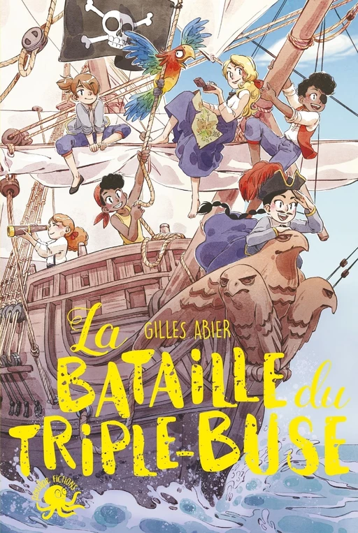 La Bataille du Triple-Buse - Lecture roman jeunesse pirate - Dès 9 ans - Gilles Abier - edi8