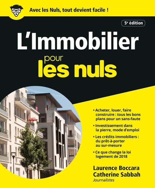 L'Immobilier pour les Nuls, 5e éd. - Catherine Sabbah, Laurence Boccara - edi8