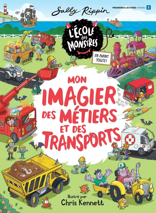 Mon imagier des métiers et des transports - Sally Rippin - Dominique et compagnie