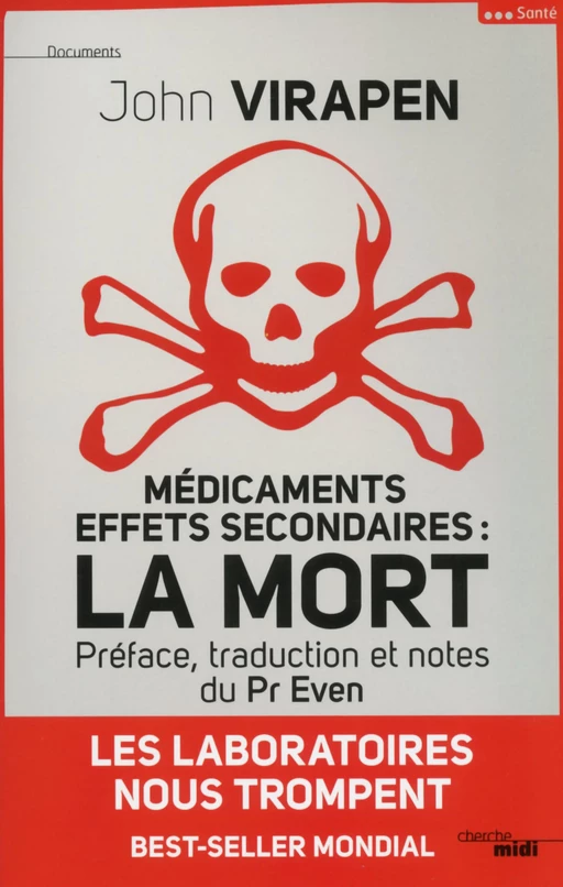 Médicaments effets secondaires : la Mort - John Virapen - Cherche Midi