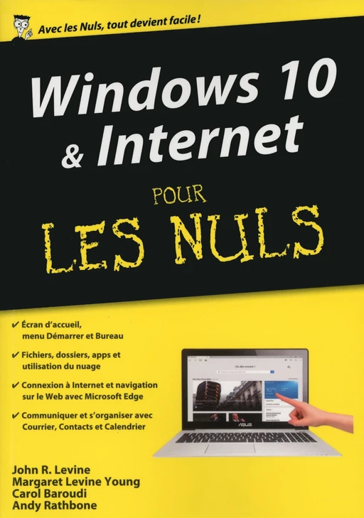 Windows 10 et Internet, Mégapoche Pour les Nuls - Andy RATHBONE, John R. LEVINE, Margaret Levine YOUNG, Carol BAROUDI - edi8